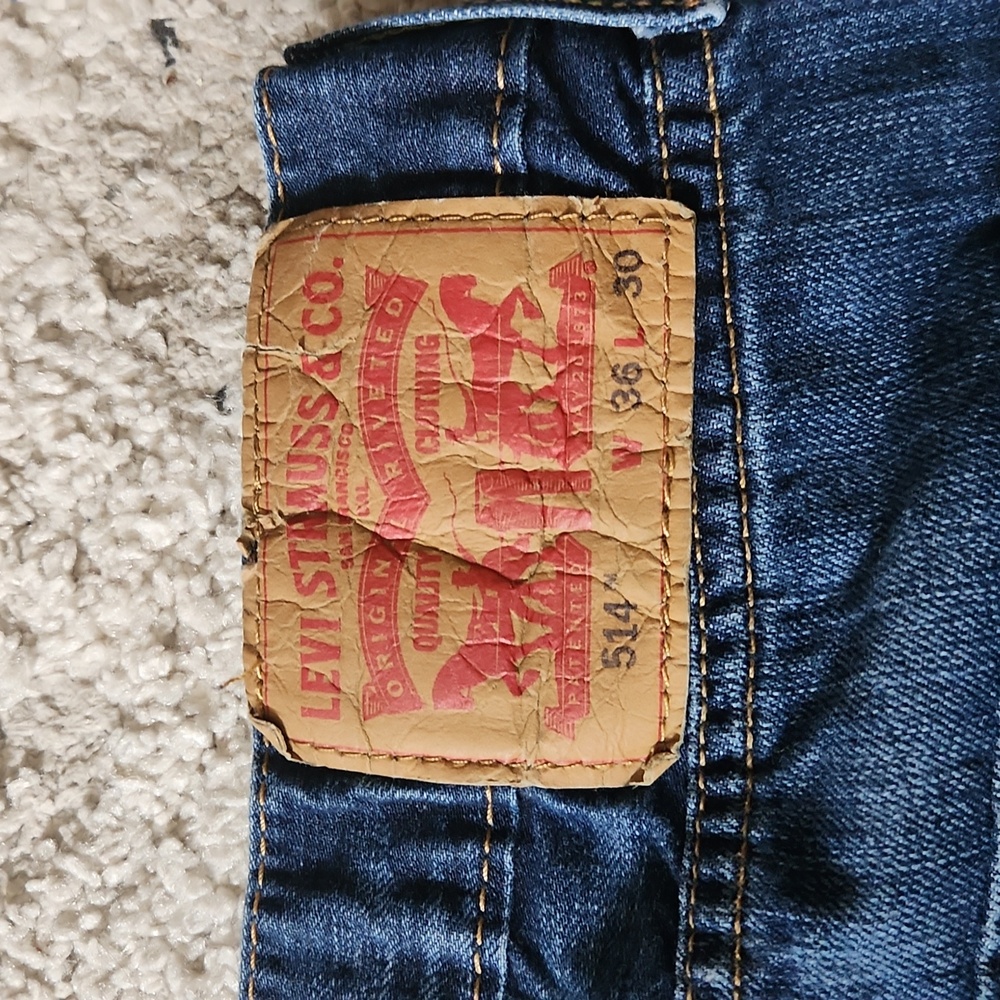 Men's Levi's 514 Jeans - Picture 3 of 3